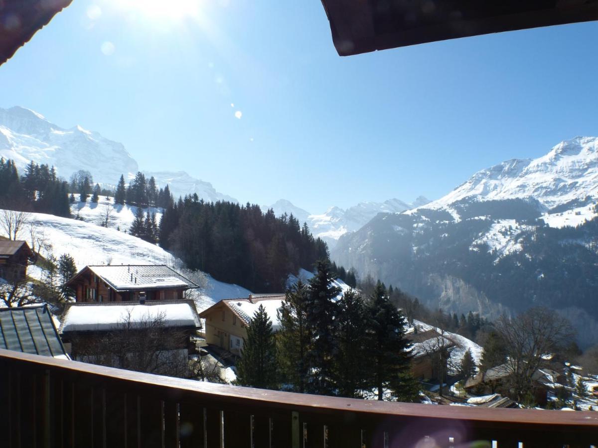 Chalet Eigersunne 2 Wengen Kültér fotó