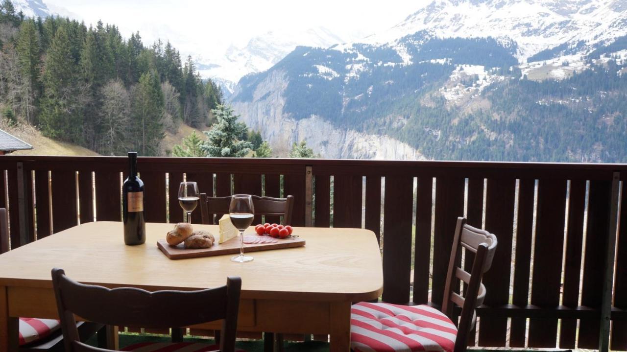 Chalet Eigersunne 2 Wengen Kültér fotó